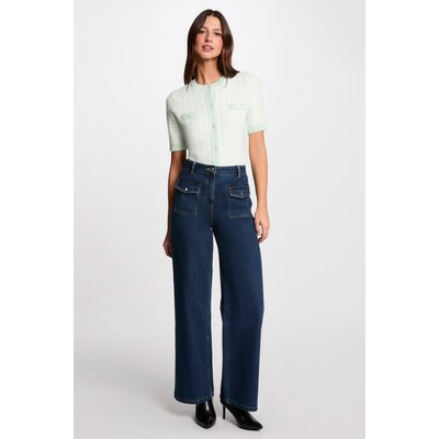 Gilet manches courtes imprimé MORGAN