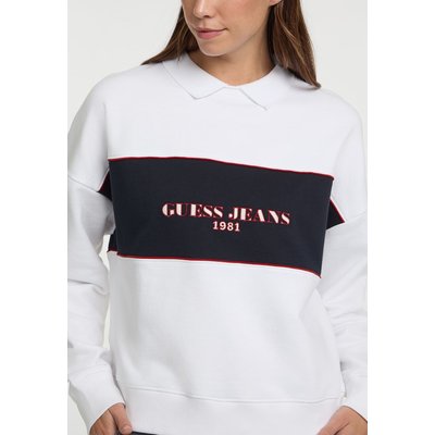 Sweat-Shirt Logo Brodé GUESS JEANS