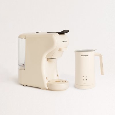 Machine à expresso multi-dosettes/Mousseur à lait CREATE