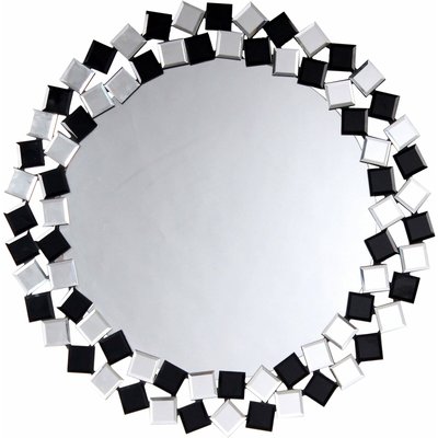Miroir mural rond en verre, mosaic 1825 ARTE ESPINA