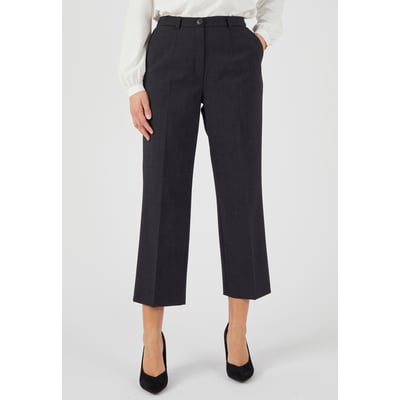 Pantalon large mélange laine bi-stretch DAMART