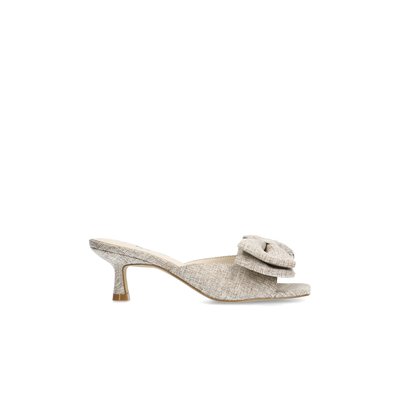 Mules à talon avec nœud SACHA