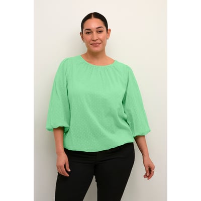 Blouse with long sleeve KAFFE CURVE