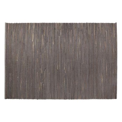 Tapis 100% laine noir et argent 240 x 170 cm Raja ZAGO