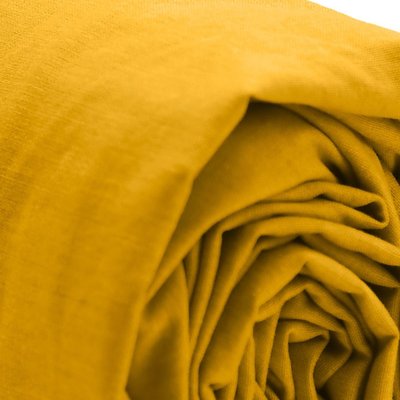 Drap housse en coton lavé biologique bonnet 30 cm ORGANIKA SENSEI MAISON