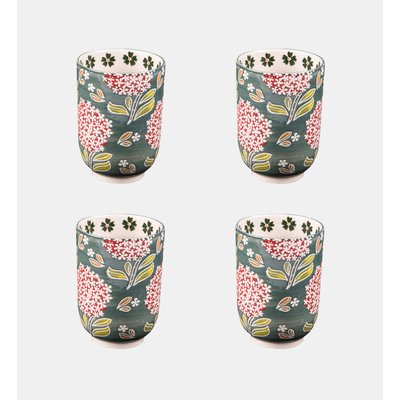 Coffret De 4 Grands Gobelets - Cottage TABLE PASSION