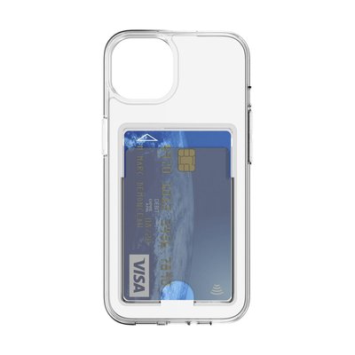 Coque iPhone 14 Plus transparent porte-cartes BIG BEN CONNECTED