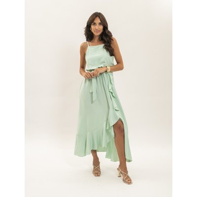 Robe Longue Fluide Avec Volants Iniva DONA LISA