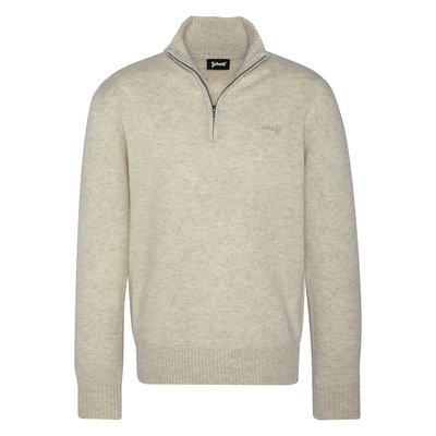 Half Zip High Neck Jumper SCHOTT