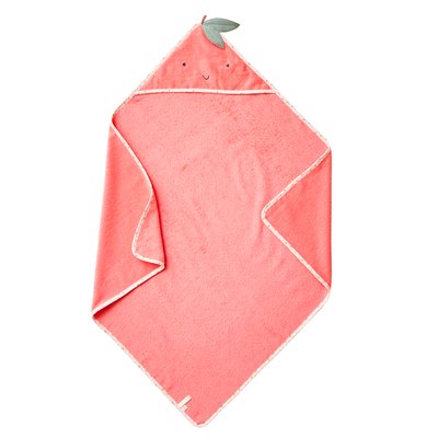 Cape de bain Pommes d'amour Oeko-Tex® VERTBAUDET