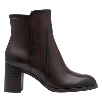 Stivaletti in pelle con tacco comodo TAMARIS