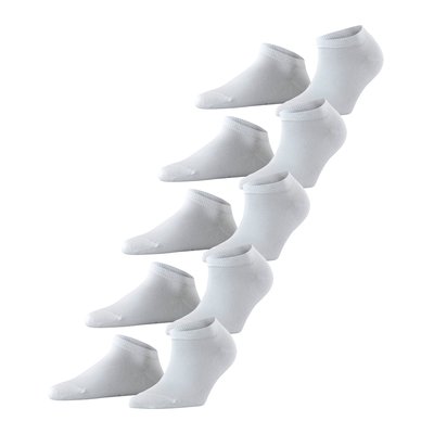 Socquettes basses Solid 5-Pack Coton (biologique) ESPRIT