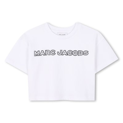 T-shirt court avec strass MARC JACOBS