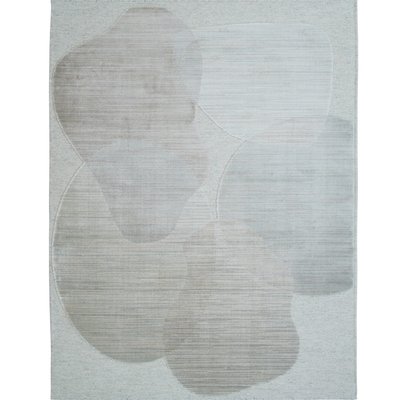 Tapis de salon en laine motifs contemporains   WOLLE ART THE DECO FACTORY