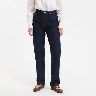 High-Waist-Jeans, Regular-Fit LA REDOUTE COLLECTIONS