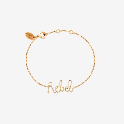 Bracelet doré rebel - BLING CAROLINE NAJMAN