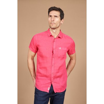 Chemise manches courtes 100% lin MCS