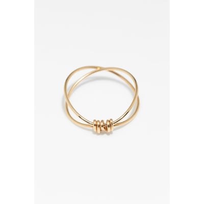 Bague Ananta croisée - Or 750‰ YAY PARIS