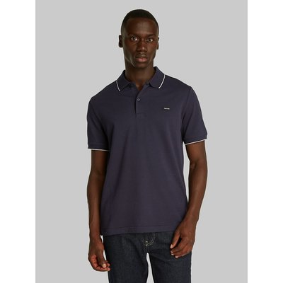 Polo Shirt in Stretch Cotton Pique CALVIN KLEIN