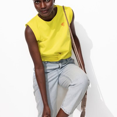 Crop top effet noué PROMOD