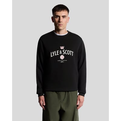 Sweat-shirt col rond Cheers graphique LYLE & SCOTT