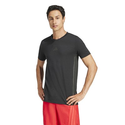T-shirt de mangas curtas com 3 listas D4T adidas Performance