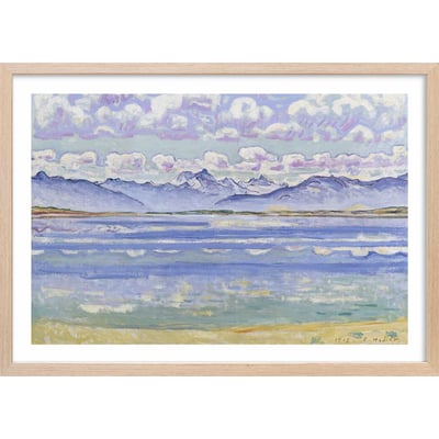Poster Le Weisshorn vu du Montana - Ferdinad Hodler HEXOA