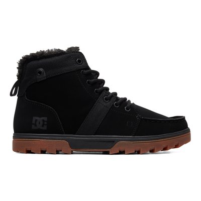 Boots en cuir doublées en sherpa WOODLAND. DC SHOES