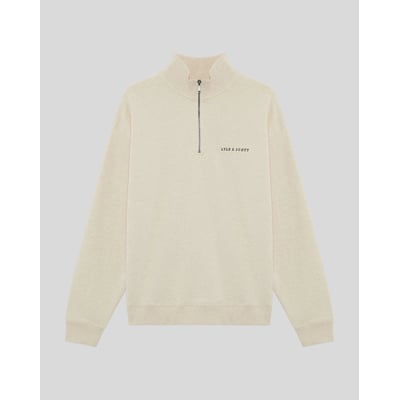 Sweat-shirt camionneur épais script zippé LYLE & SCOTT