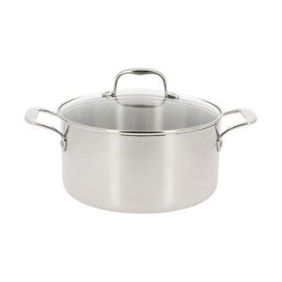 Faitout Rapsody En Inox Avec Couvercle Ø 24 Cm SITRAM