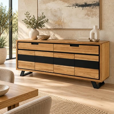 Buffet enfilade en bois PORTREE PIER IMPORT