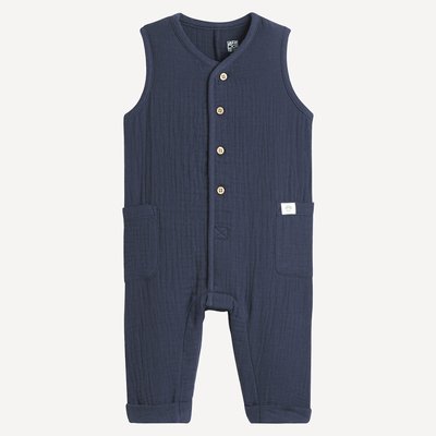 Ärmelloser Overall aus Baumwollmusselin LA REDOUTE COLLECTIONS