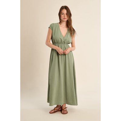 Robe longue avec taille élastiquée MOLLY BRACKEN