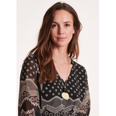 Collier sautoir pendentif en en résine LA FEE MARABOUTEE