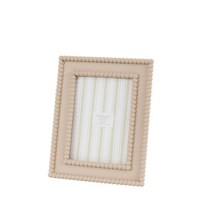5x7" Calitri Beaded Photoframe in Mocha ÉDITÉ