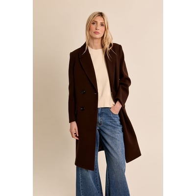 Manteau long boutonné MOLLY BRACKEN
