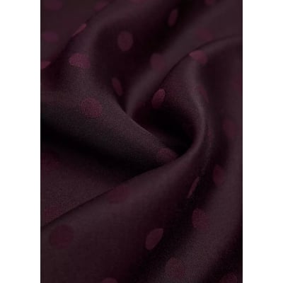Foulard jacquard pois MANGO