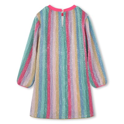 Robe plissée ornée de sequins BILLIEBLUSH