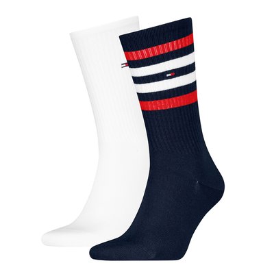 Lote de 2 pares de meias altas TOMMY HILFIGER
