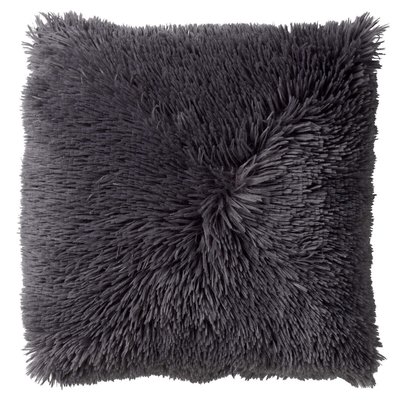 Housse de coussin Fluffy - Gris, 45x45 cm DUTCH DECOR