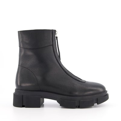 Bottines à zip et semelles épaisses - PATH DUNE LONDON