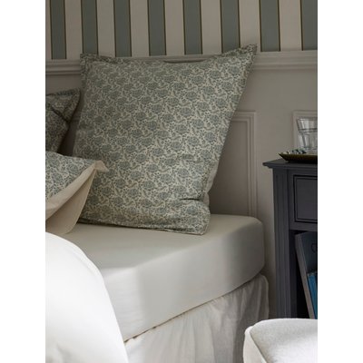 Drap-housse uni percale de coton "GÉRALDINE" CYRILLUS