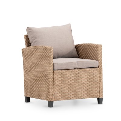 Fauteuil rotin, lot de 2, VERONA DEFORA HOME