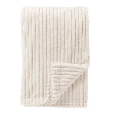 Plaid Marthy - Blanche, 140x180 cm DUTCH DECOR