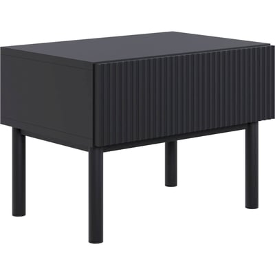 Table de chevet rainurée collection VELDIO NEW RECOLLECTION
