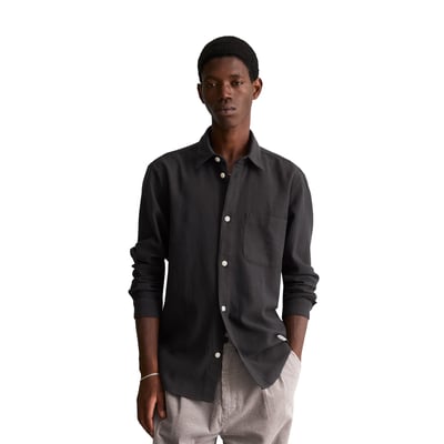 Chemise coupe classique en twill de coton bio doux MARC O’POLO DENIM
