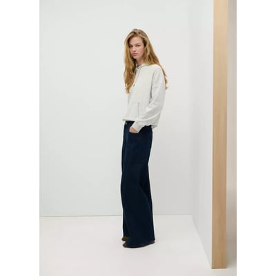 Jean wide leg coutures décoratives MANGO TEEN
