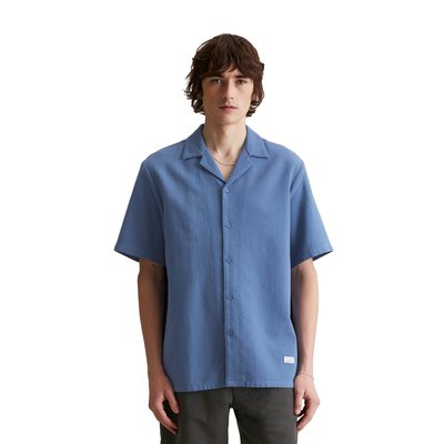 Chemise à manches courtes regular finement structuré en coton bio MARC O’POLO DENIM