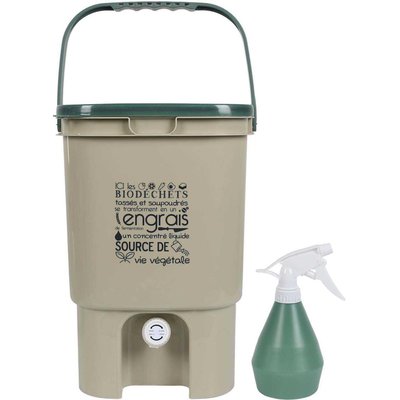 Composteur de cuisine avec robinet Biodéchets CMP
