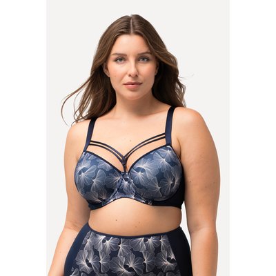 Soutien-gorge à armatures, motif ginkgo ULLA POPKEN